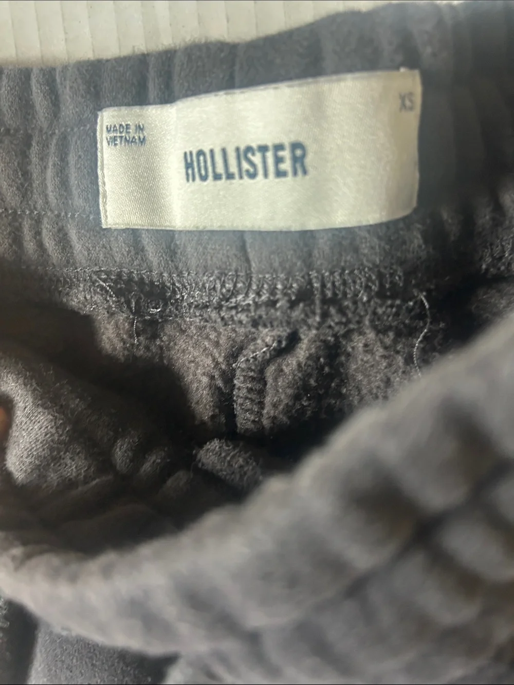 Kids Black Fleece Sweatpants with Cobra Patch
